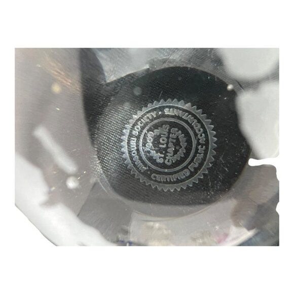 MO Society Cert Accountants St Louis Glass Globe Paperweight World Map Design - Picture 7 of 8